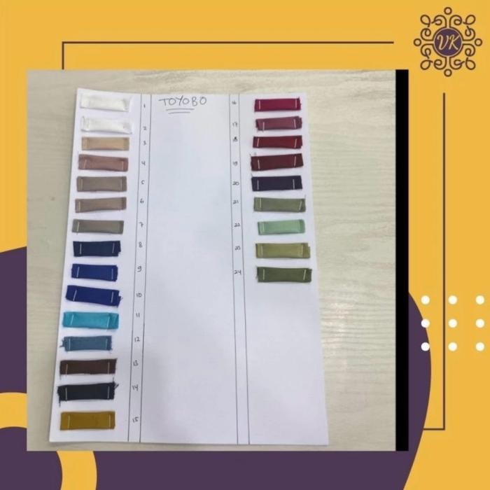 GGAF Kain Katun Toyobo Per Meter