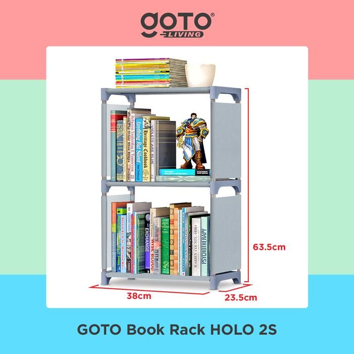 Informa Houseware - Lemari Multifungsi Rak Buku Serbaguna