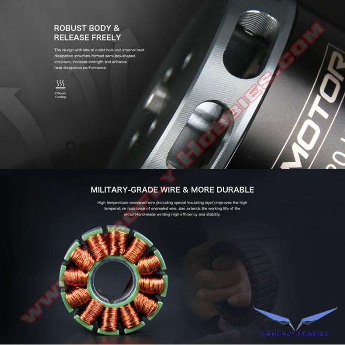 T-Motor At4130 Kv450 Brushless Motor For Vtol And Uav