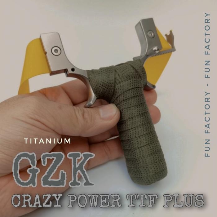 Sale Ketapel Ttf Titanium - Gzk Crazy Power Ttf Plus