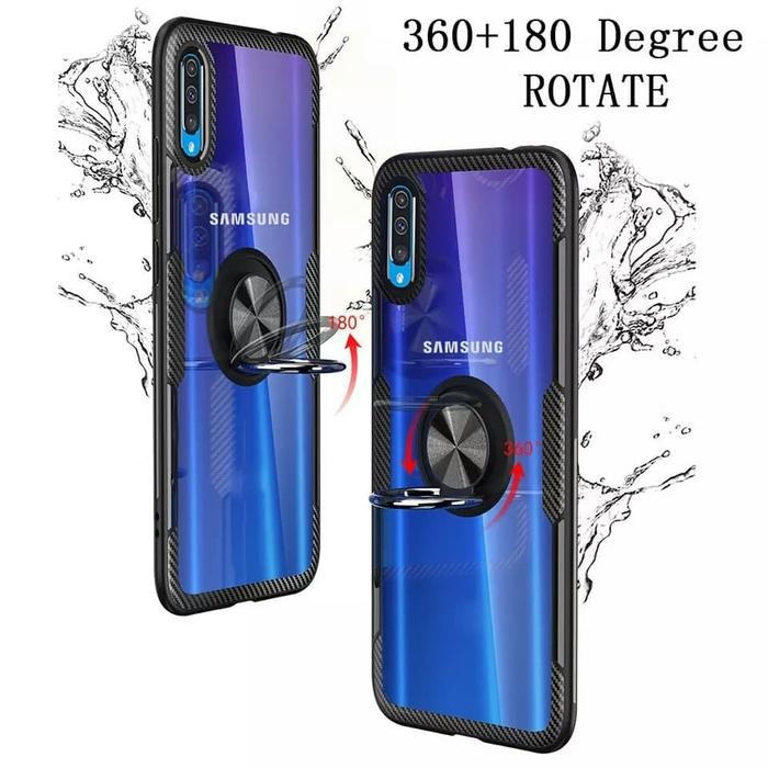 Casing Hardcase Iring Transparan Samsung A50S Hardcase Back Case