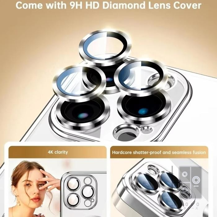 Bunso Argus Soft Case For Iphone 16 Pro Max 15 14 16Pro 15Pro 14Pro 14Plus Plus Clear Magsafe