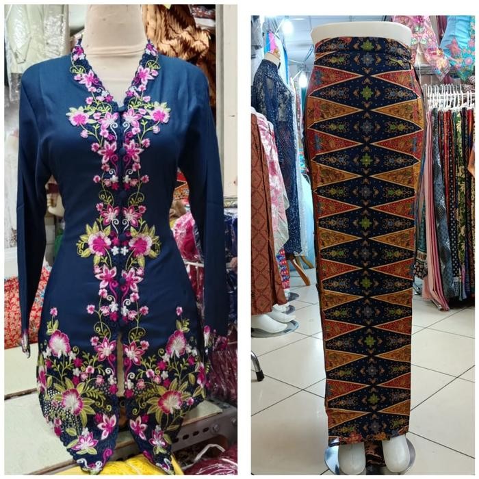 kebaya encim bordir Toyobo~kebaya Kartini