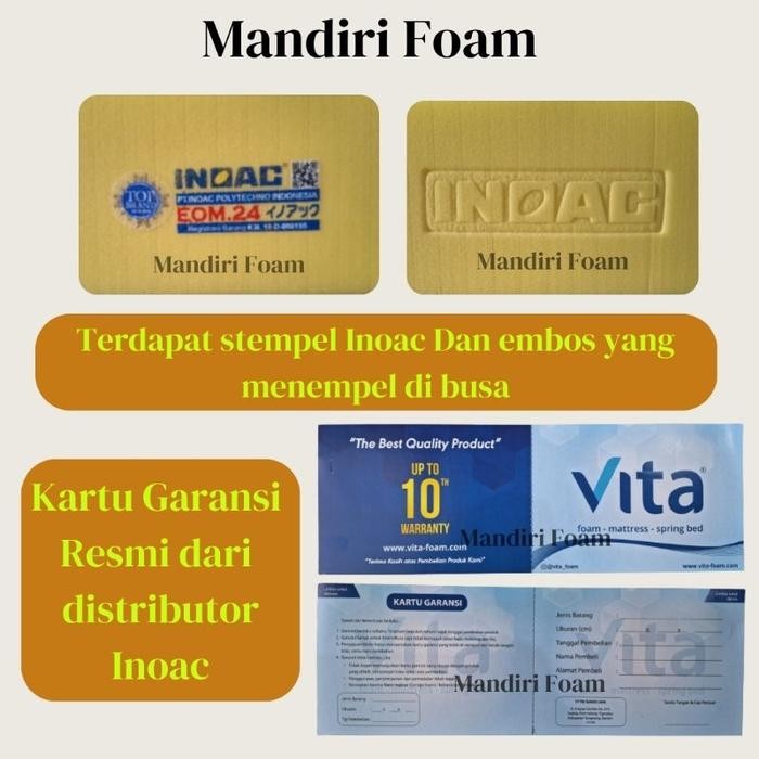 Khusus Gosend Sofabed Busa Inoac Eom D24 Tebal 20 Cm Inoac Original