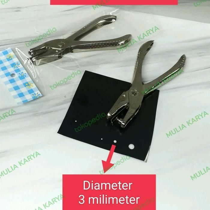 

ID ALAT PELUBANG 3 MM P30 PEMBOLONG KERTAS KARTON HANG TAG PUNCH 1 HOLE