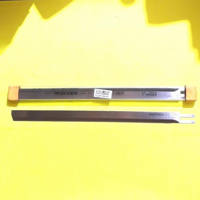 

ID KM M-191 12INCI KNIFE PISAU MESIN POTONG KAIN (TEGAK)12INC WAYKEN