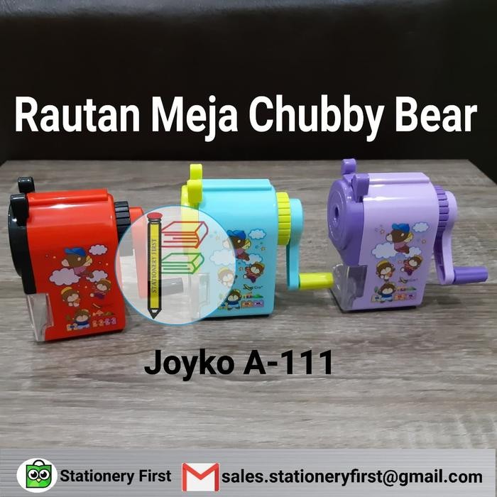 

ID RAUTAN PUTAR PENSIL MEJA JOYKO MOTIF CHUBBY BEAR BERUANG A-111
