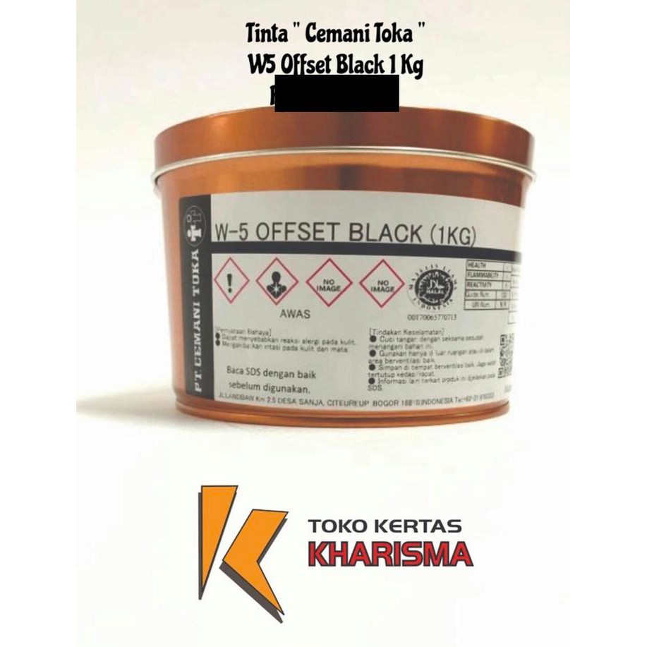 

ID TINTA CETAK , CEMANI TOKA , W5 OFFSET BLACK