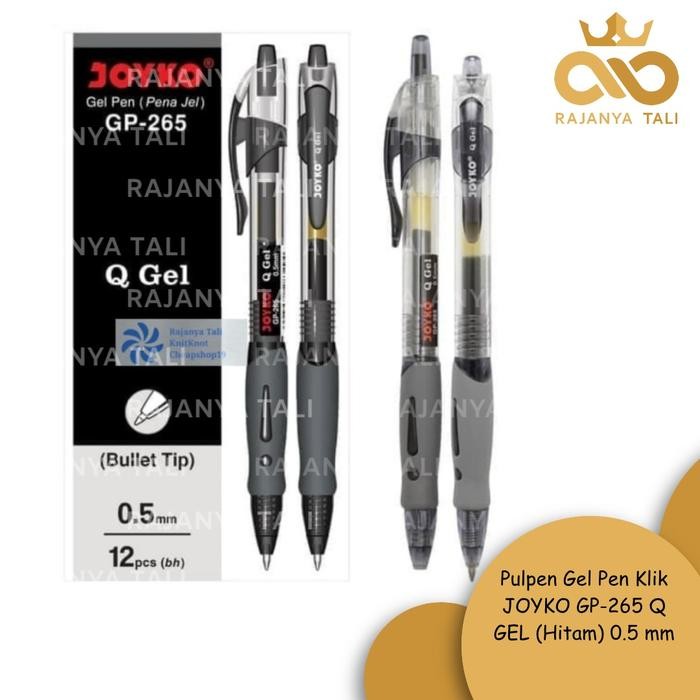 

ID PULPEN GEL PEN KLIK JOYKO GP-265 Q GEL (HITAM) 0.5 MM
