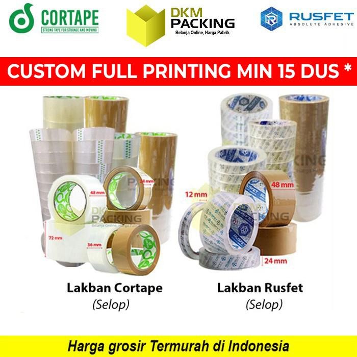 

ID LAKBAN ISOLASI RUSFET CORTAPE SOLATIP OPP TAPE VARIAN TERMURAH / SELOP