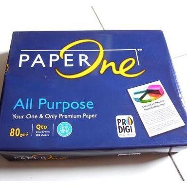

KOIC Paperone Q4 Kuarto Letter 80 Gr Kertas Hvs Print Fotokopi
