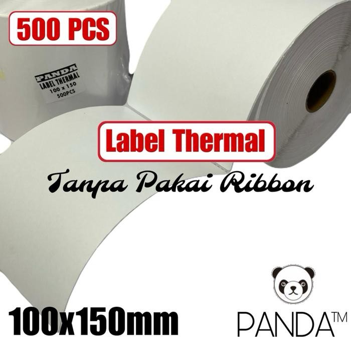 

KOIC Label Thermal 100X150 Isi 500Pcs Model Roll Untuk Resi Pengiriman