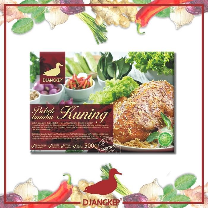 

bebek bumbu kuning djangkep 1 ekor frozen halal stok terbatas