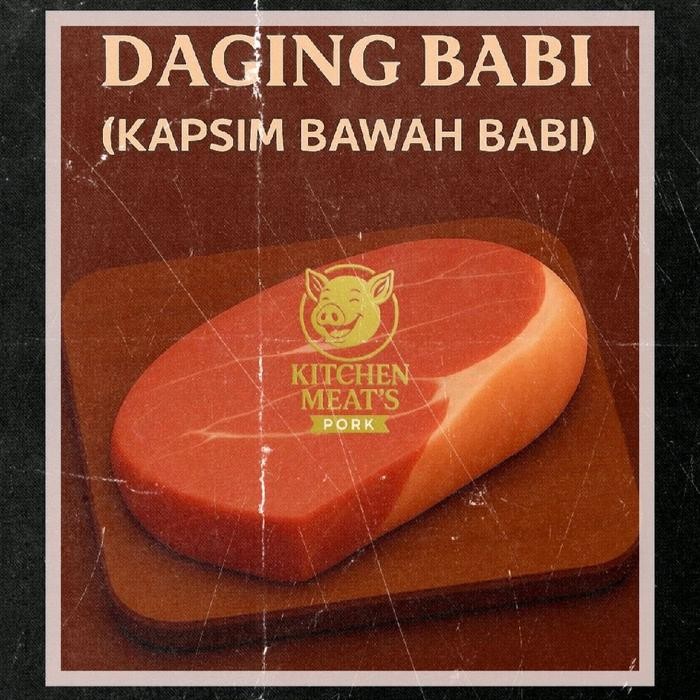 

daging babi kapsim / rendang babi / frozen pork - pilihan daging premium stok terbatas