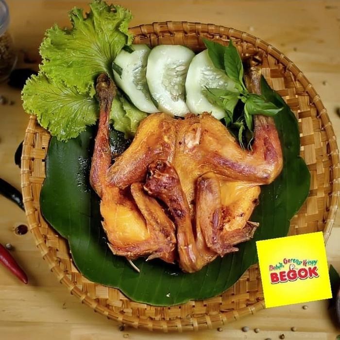 

bebek goreng muda begok 1 ekor + sambal siap saji stok terbatas