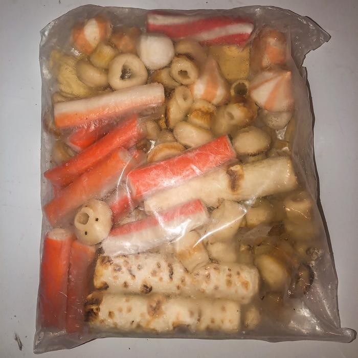 

baso seafood steamboat campur lg 1kg - frozen siap masak stok terbatas