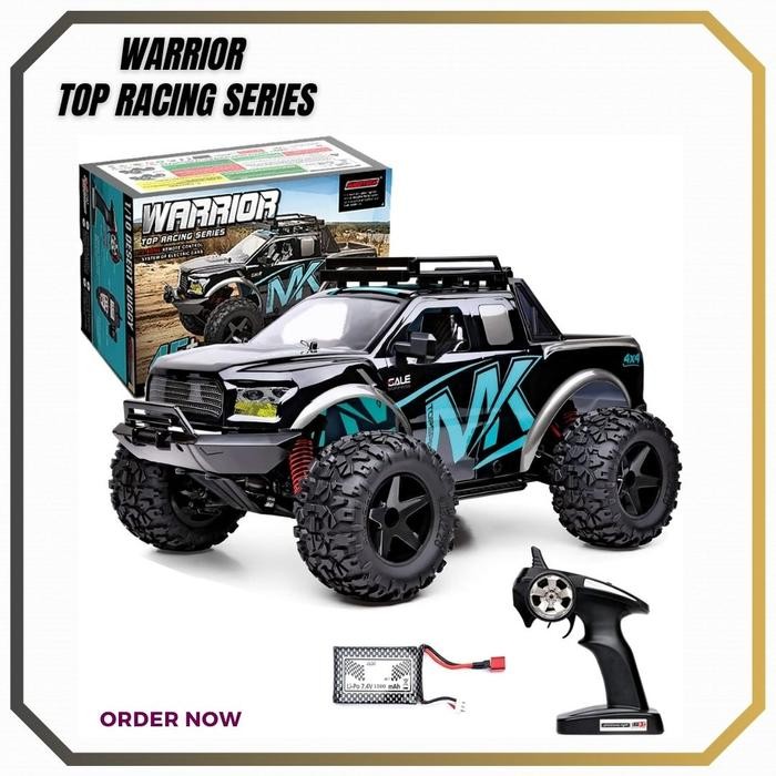 Mobil RC 1:10 Skala 45 kmh Mobil Remote Control Besar Berkecepatan Tinggi 4x4 Off Road Monster Truck