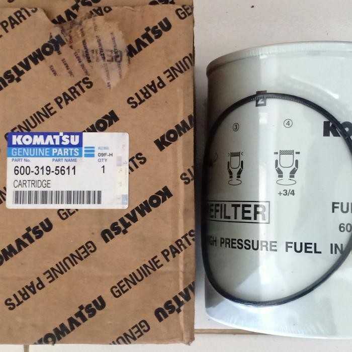 Filter Solar PC200-8 MO 600-319-5611 600-319-5610 Genuine Komatsu