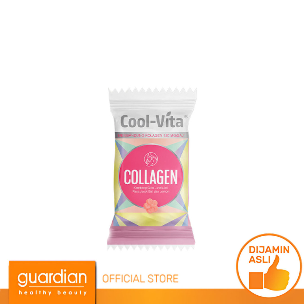 Coolvita Collagen Gummy atau DHA Gummy Kemasan Pouch 10pcs