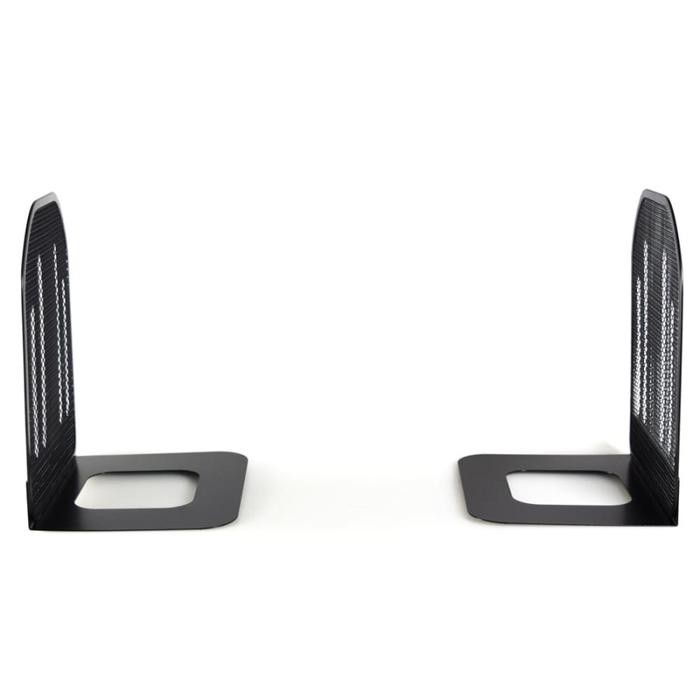 

Promo Standing Book Wire Mesh Bookend - Pengganjal Buku Hitam
