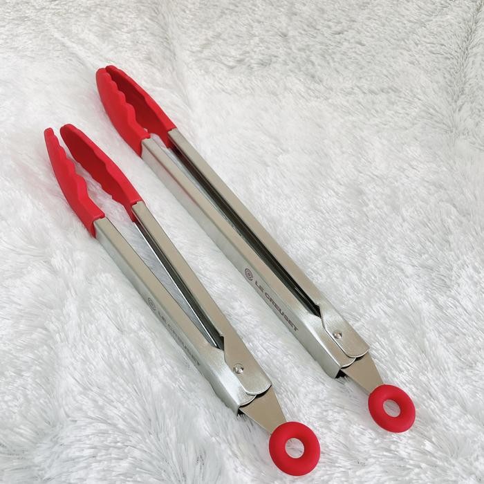 LE CREUSET STAINLESS TONGS