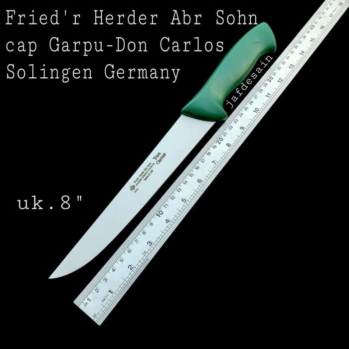 Pisau Don Carlos Solingen cap Garpu Original