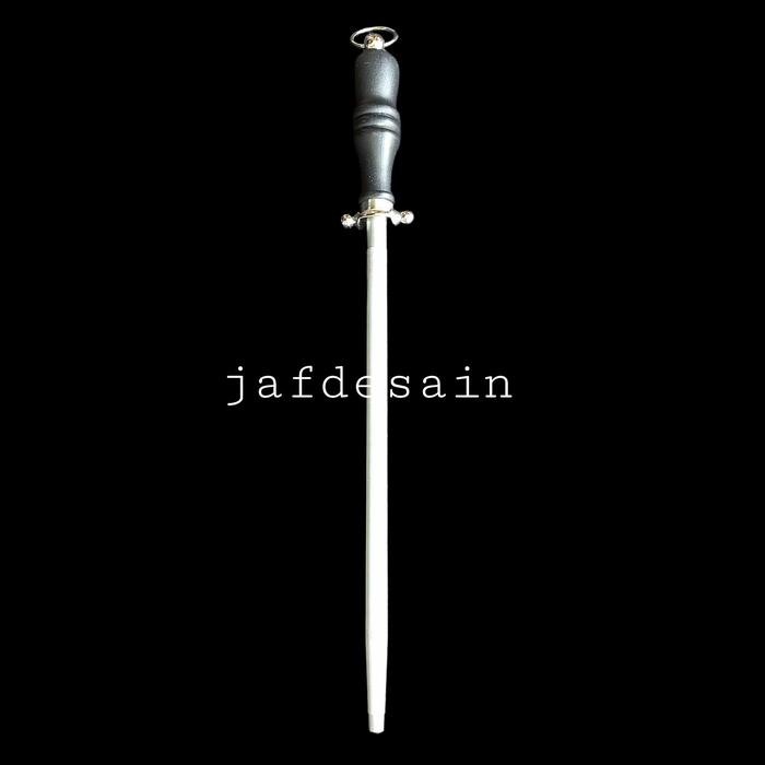 Pengasah Pisau Sharpening Steel Carl Schlieper Solingen Germany 12"