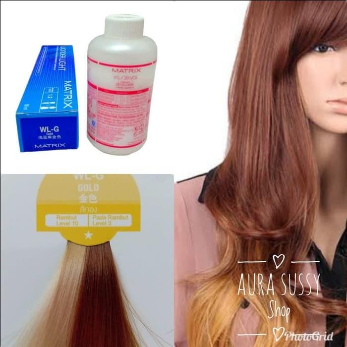 MATRIX Wonder Ligth Gold GOLDEN Blond cat Pewarna Rambut