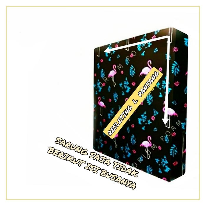 Turu Boss - Sarung Kasur Busa Resleting Tebal 30Cm / Sprei Resleting Kasur Busa Ukuran 200X200 /