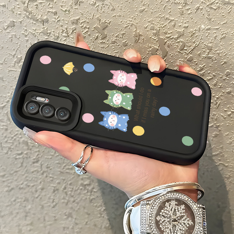 Casing Hp Untuk Xiaomi Redmi Note 10 5G Redmi Note 10T 5G POCO M3 Pro 4G POCO M3 Pro 5G Case Kucing 