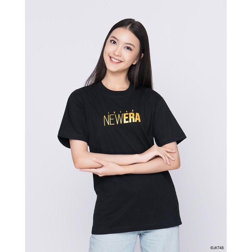 JKT48 Official T-shirt - NEWERA (Black)