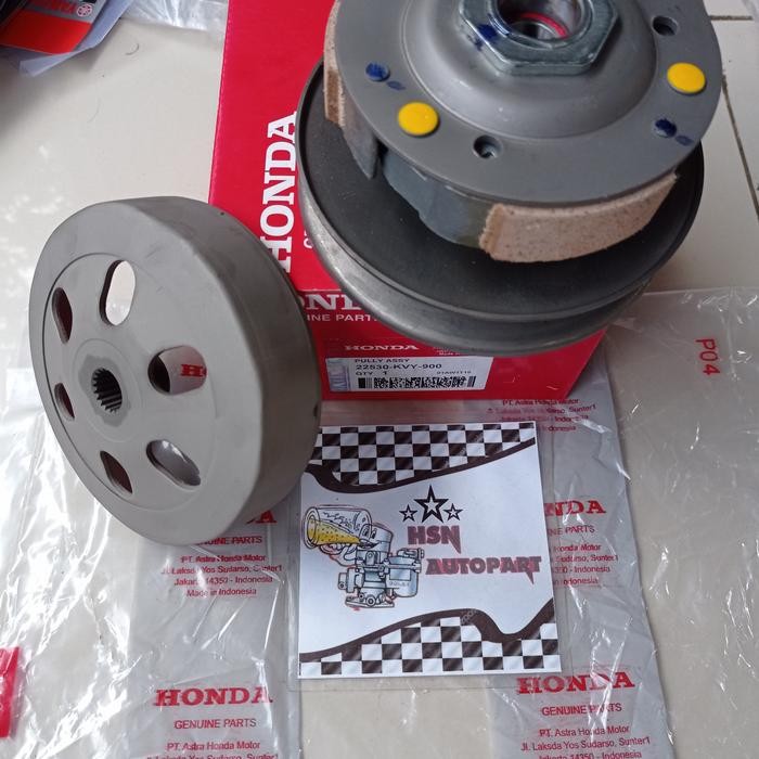 Terbatas Pully Pulley Sliding Komplit Satu Set Assy Set Beat Lama Karbu/Scoopy Terlariss 