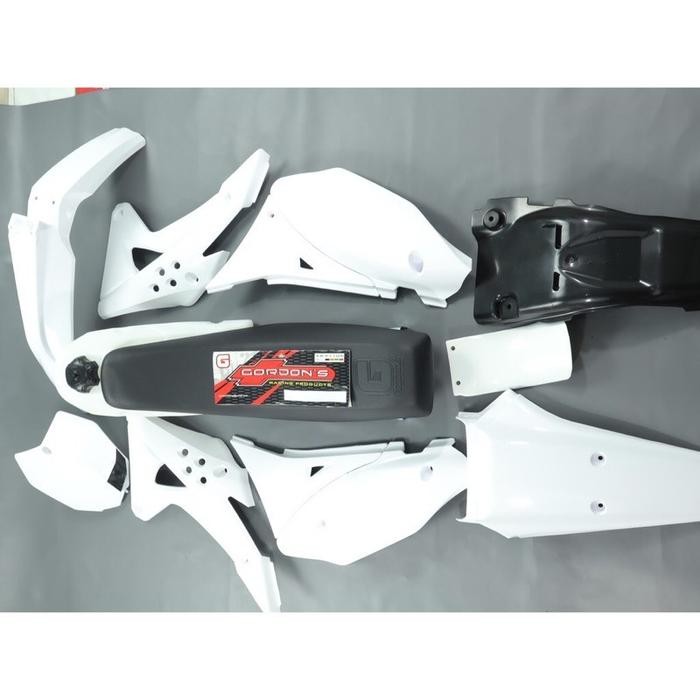 body set gordon putih full klx dtracker 150 kode 670