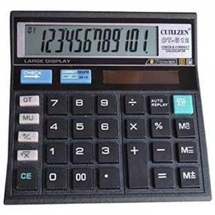 

kalkulator calculator citizen ct-512 12digit kode 26