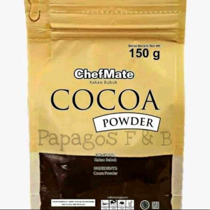 

Coklat Bubuk Cocoa Powder Chefmate 150 Gr / Gram