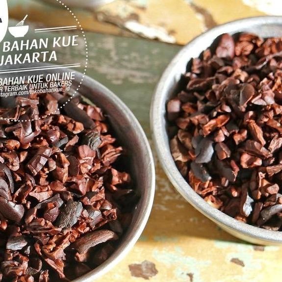 

Pure Cocoa - Raw Cacao Nibs 1Kg Biji Kakao Cokelat Murni Coklat Pahit