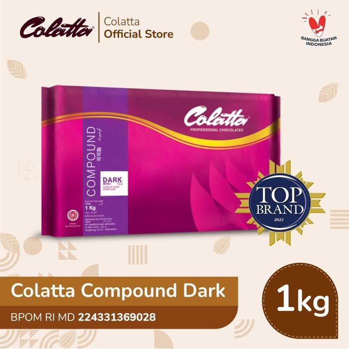 

IGIH- Colatta Compound Chocolate Dark - Coklat Batang 1Kg