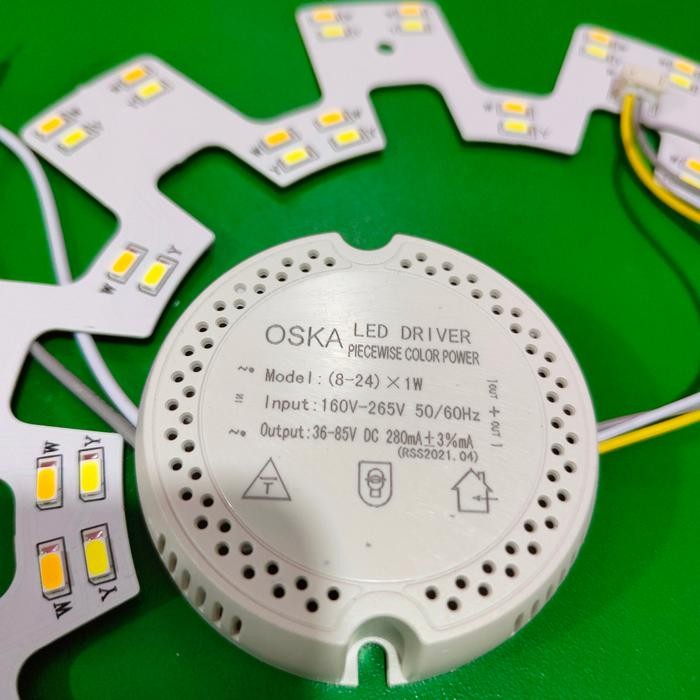 Khusus Grab Lampu Baret Led 18W 3 Warna