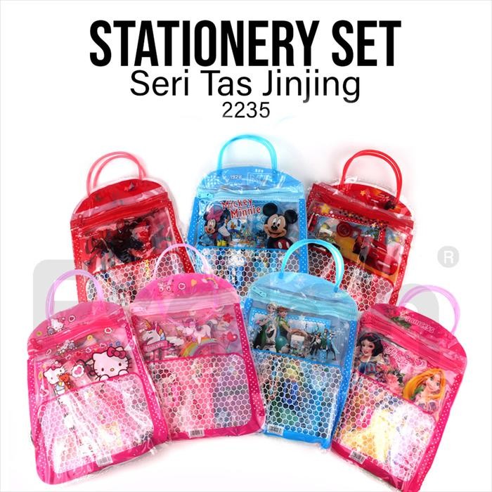 

New Stationery set TAS 2235 /7in1 Alat tulis set TAS / Paket alat tulis / Stationery set TAS