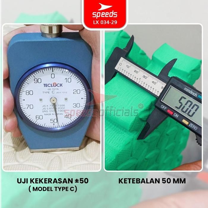 SPEEDS Matras Takewondo Evamat Tebal Bela Diri Muaythai Eva Puzzle Karate Matras Bela Diri Mat 5cm