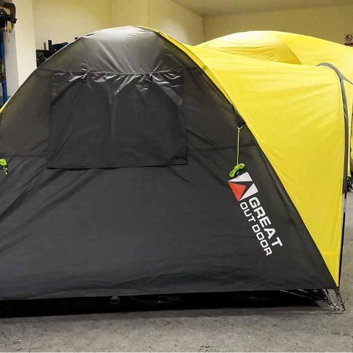 TENDA GREAT OUTDOOR NSM 6.0 KAPASITAS 6 ORANG DOUBLE LAYER CAMPING