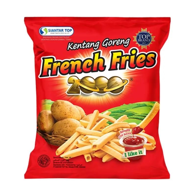 

French Fries 2000 Snack Kentang 28G