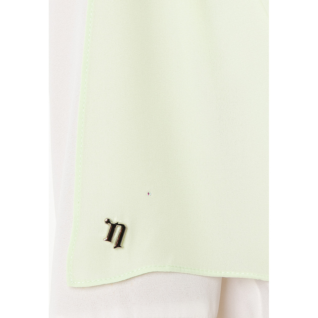 Naelofar - Lady Noor Semi-Instant Hijab With Inner (Wanita) (Green Tea)
