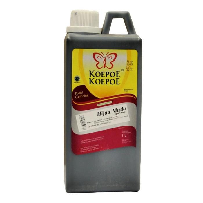 

LEZAT- Koepoe-Koepoe Pewarna Hijau Muda (L)