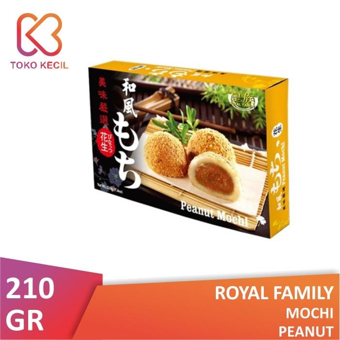 

LEZAT- Royal Family Peanut Mochi 210Gr