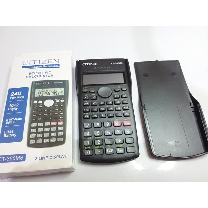 

Kalkulator Scientific Citizen CT 350 MS / CT-350MS STAT - Data Editor