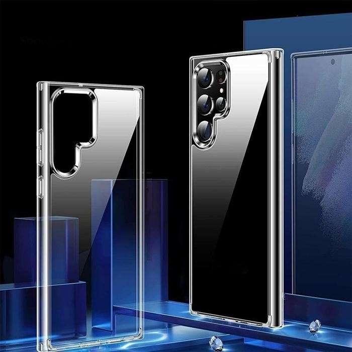 GENNEXT CASING FOR SAMSUNG S22 S22PLUS S22ULTRA PLUS ULTRA CLEAR CRYSTAL SOFTCASE HARDCASE