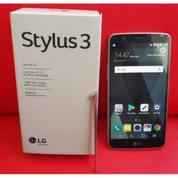 LG STYLUS 3 GARANSI RESMI