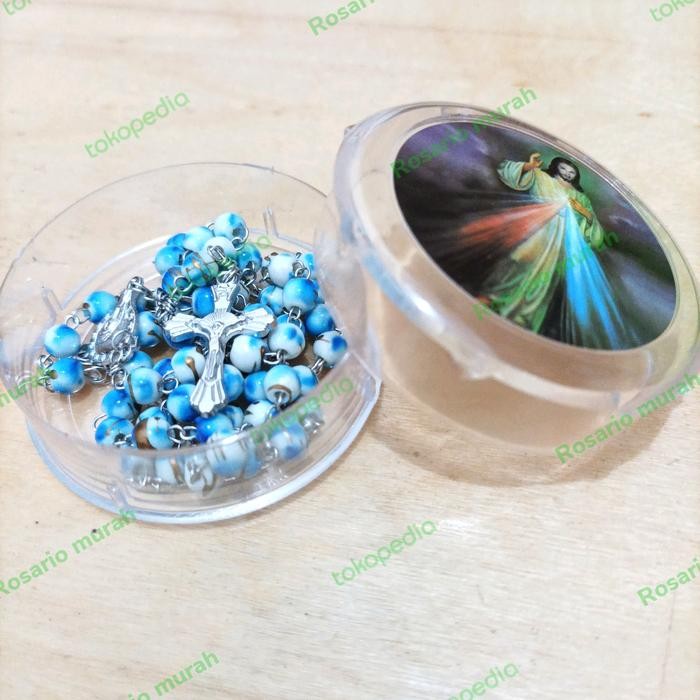 

Rosario blirik 6 mm plus kotak cantik