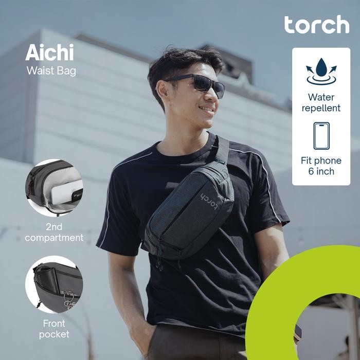 Guteninc Wallts - Aichi Tas Selempang Pria Wanita Sling Travel Bag Waterproof